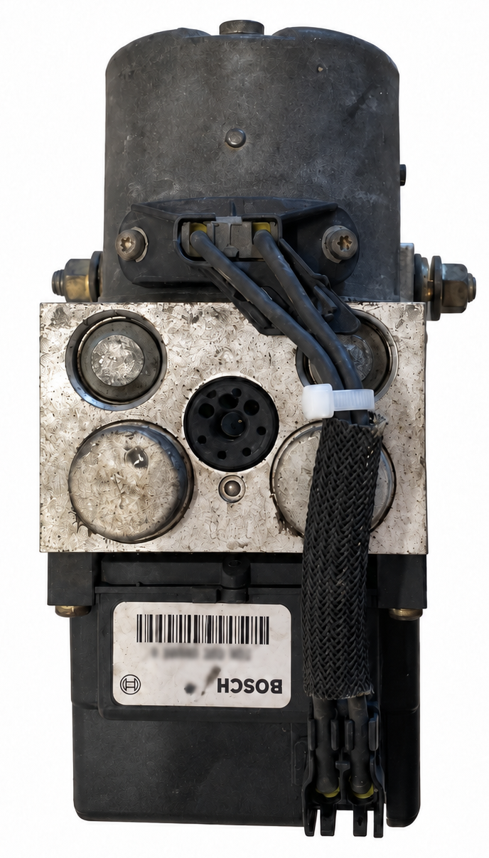 2002 Ford Mustang Base Used OEM ABS Module & Pump Assembly 6-Cylinder Without Traction Control