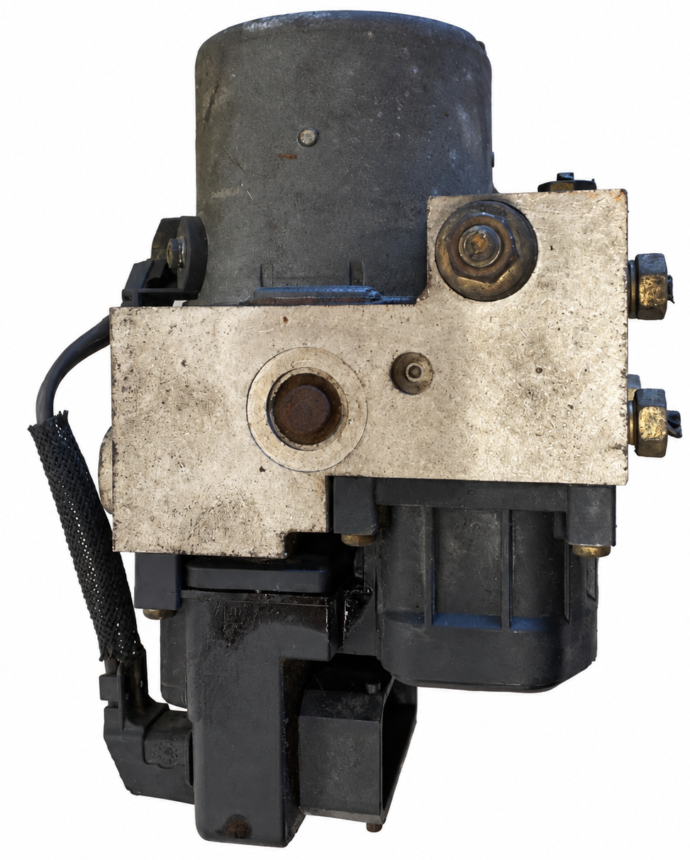 Used OEM 2002 Ford Mustang Base ABS Module & Pump Assembly 6-Cylinder Without Traction Control