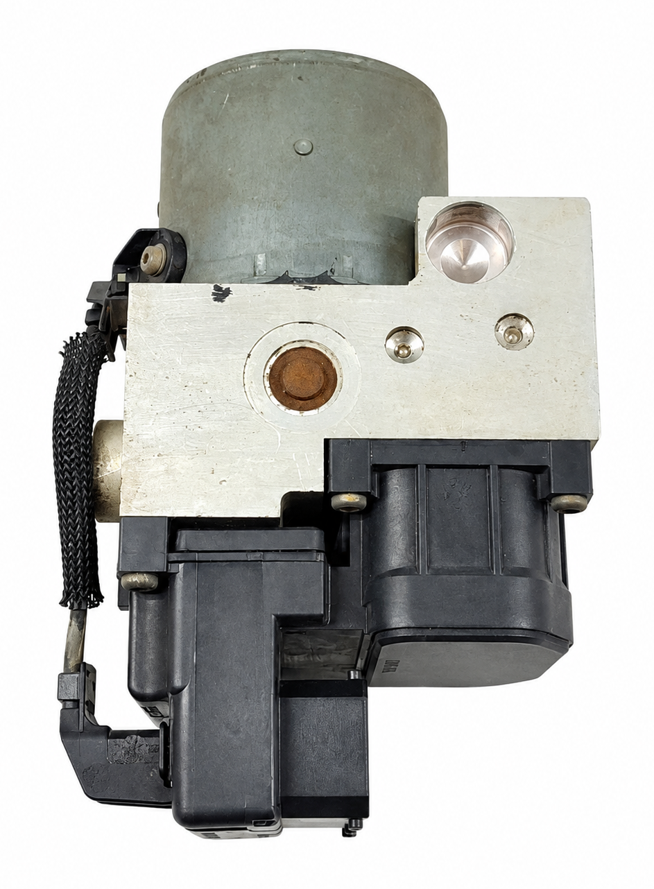Used OEM 2004 Ford Taurus ABS Control Module & Pump Assembly | Without Traction Control - Side View 