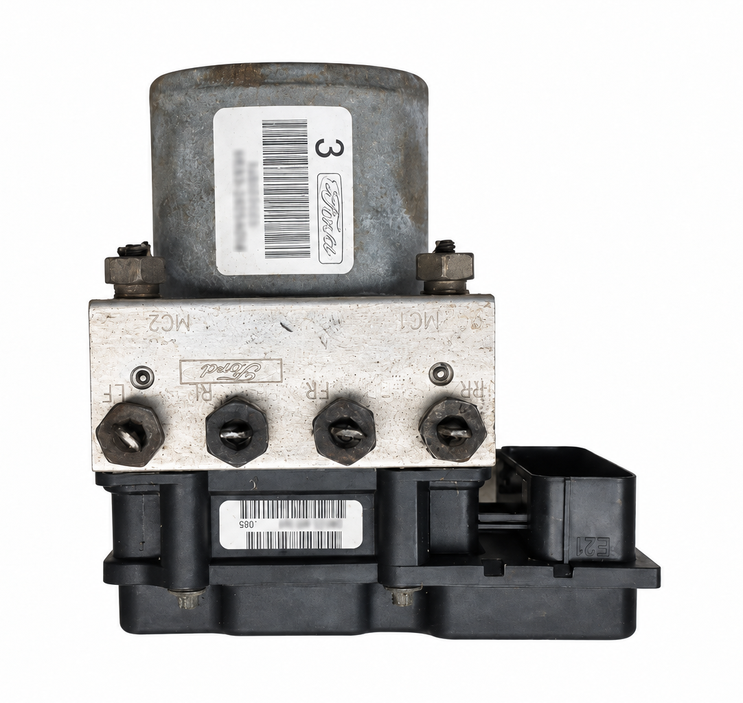 Used OEM 2006 Ford Freestyle ABS Module & Pump Assembly | FWD, Without Traction Control - Front View