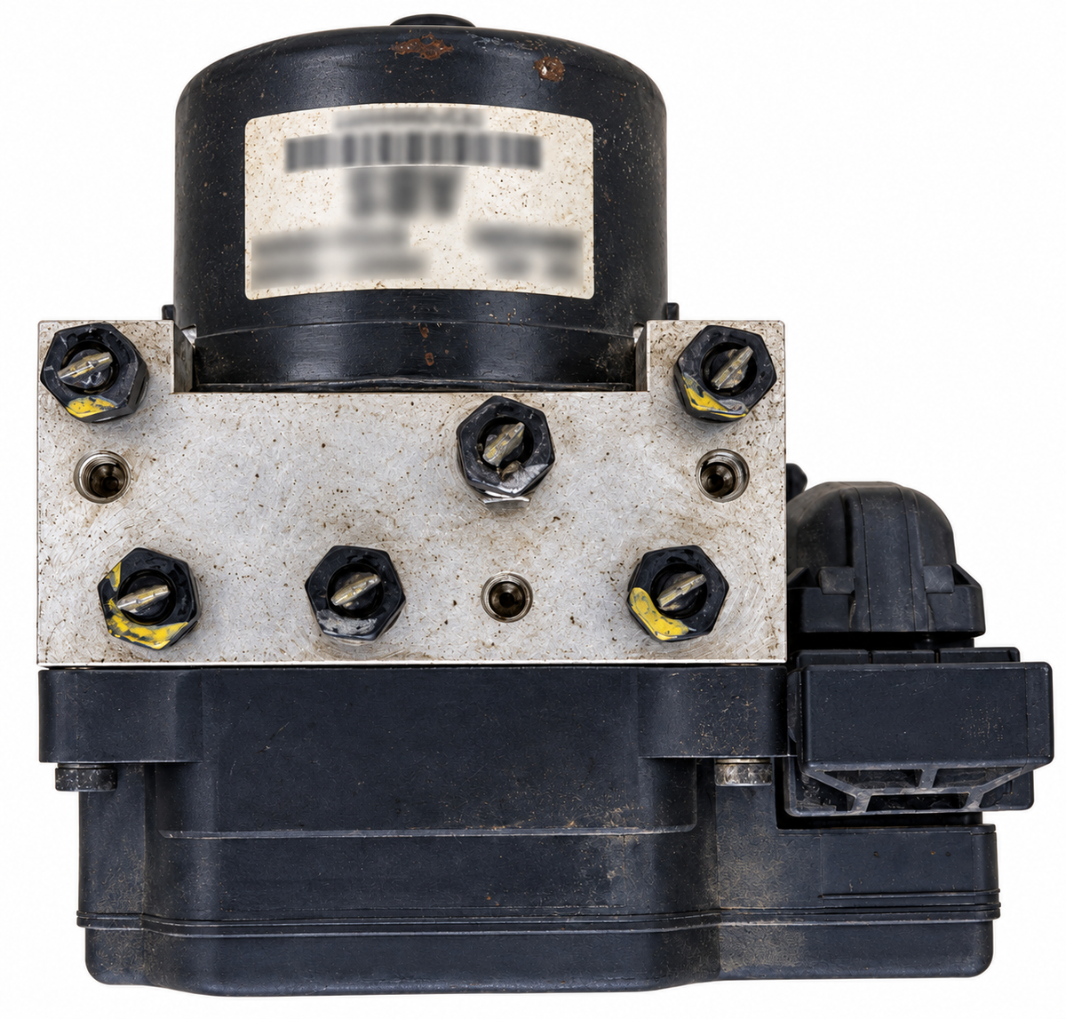 Used OEM 2006 Kia Rio ABS Module Actuator & Pump Assembly_Front View