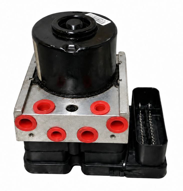Used OEM 2007 Ford Focus ABS Module & Pump Assembly  | Without Traction Control - Front VIew