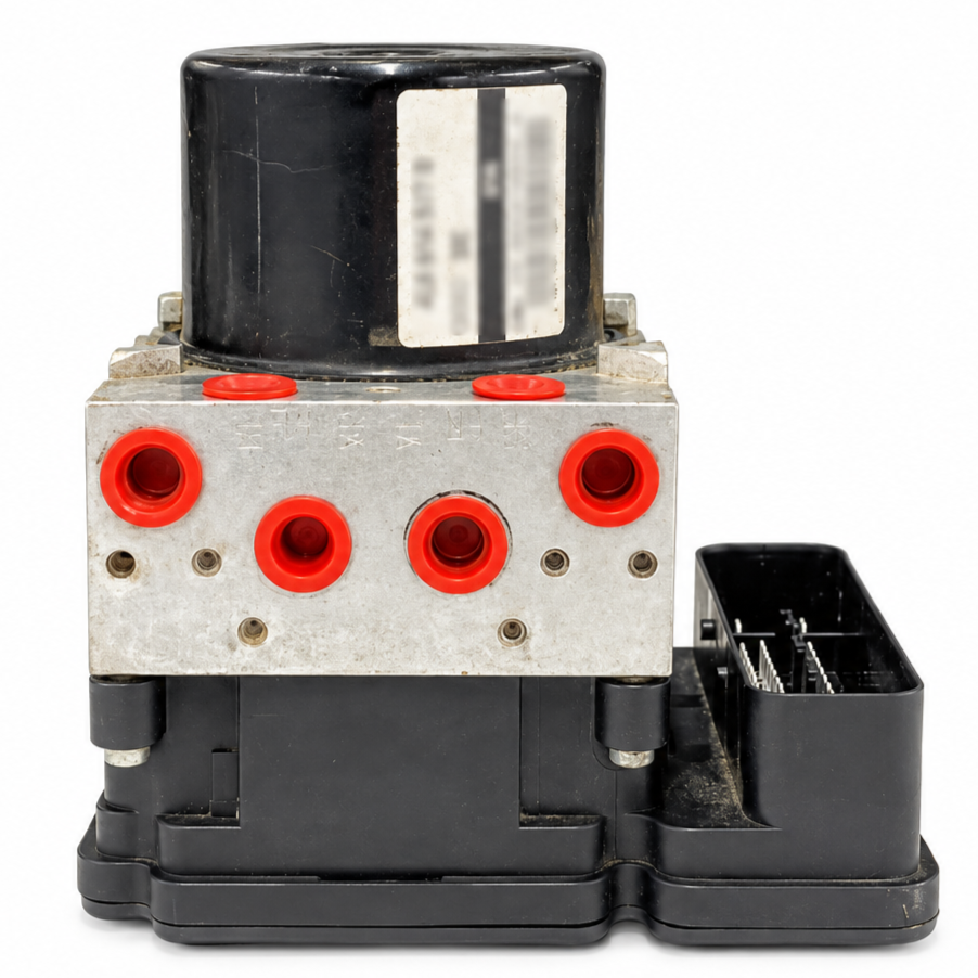 Used OEM 2009 Audi Q7 ABS Module & Pump Assembly - Front View