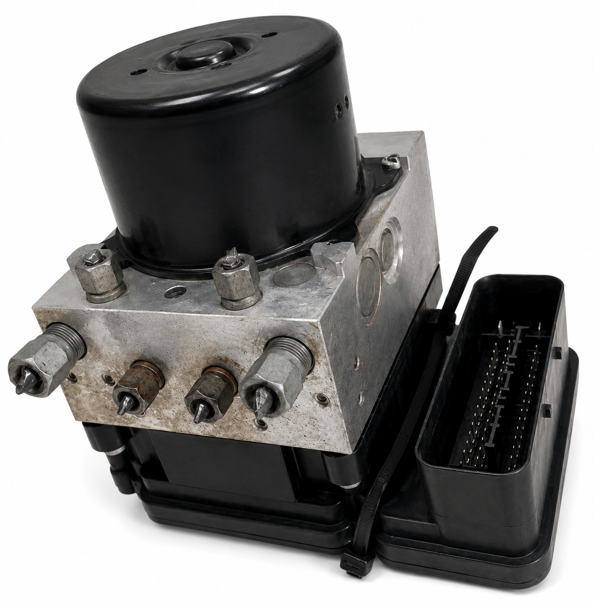 Used OEM 2009 Nissan Xterra ABS Module & Pump Assembly | 4X4, AT (Automatic Transmission), Without Off Road Package - Product View