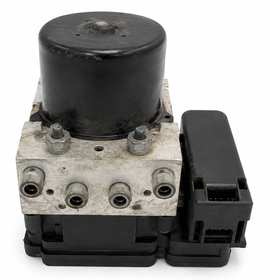 Used OEM 2010 GMC Terrain ABS Module & Pump Assembly - Front View