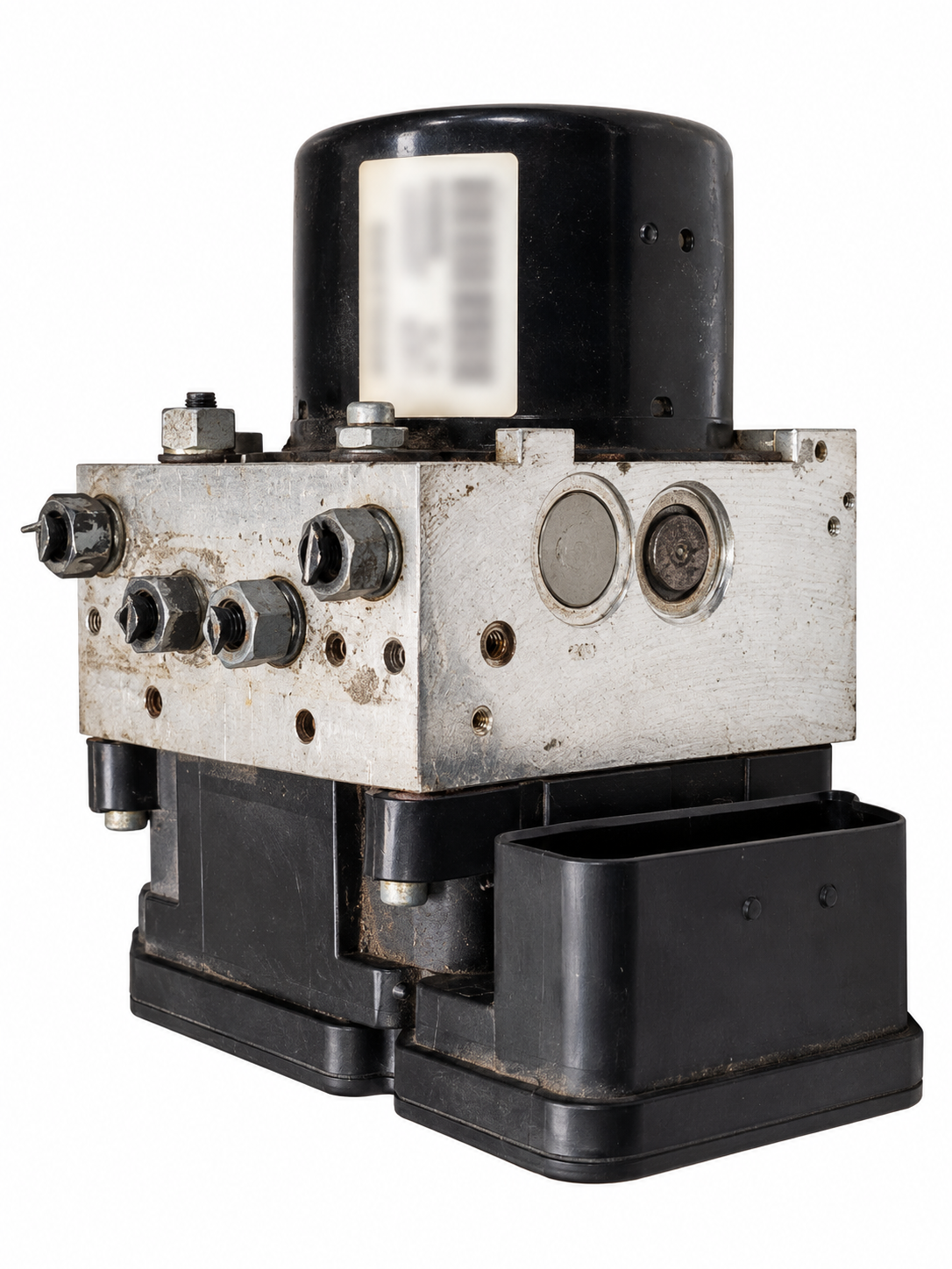 Used OEM 2013 Audi Q7 ABS Module & Pump Assembly - Front View