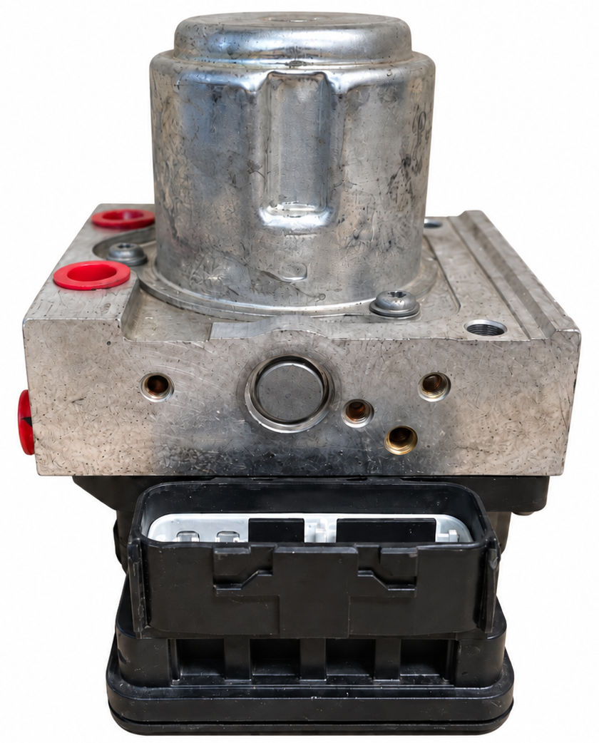 Used OEM 2013 Honda Civic ABS Module & Pump Assembly  Coupe, 1.8L, EX, AT (Automatic Transmission)_Side View