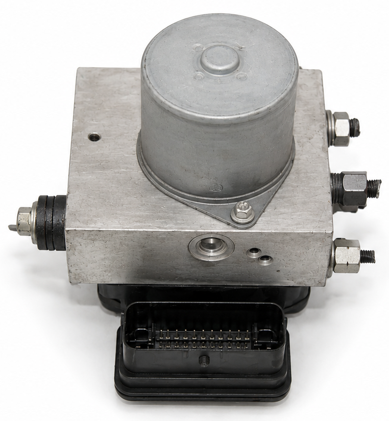 Used OEM 2015 Ford F350 Super Duty ABS Module & Pump Assembly | Without Roll Stability Control (RSC), with Trailer Sway Control (TSC) - Product View