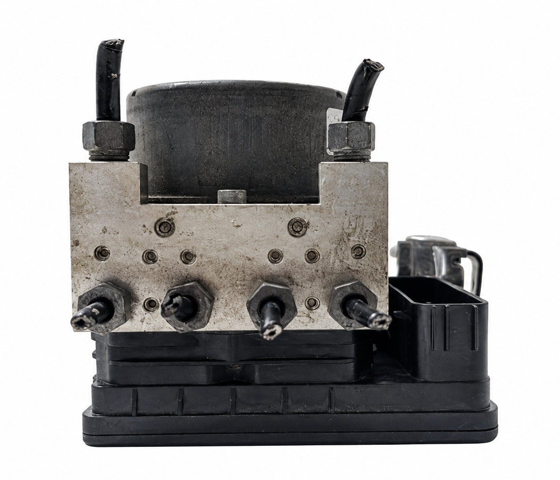 Used OEM 2017 Ford Fusion ABS Module & Pump Assembly | 2.7L, Without Pre-Crash System - Front View