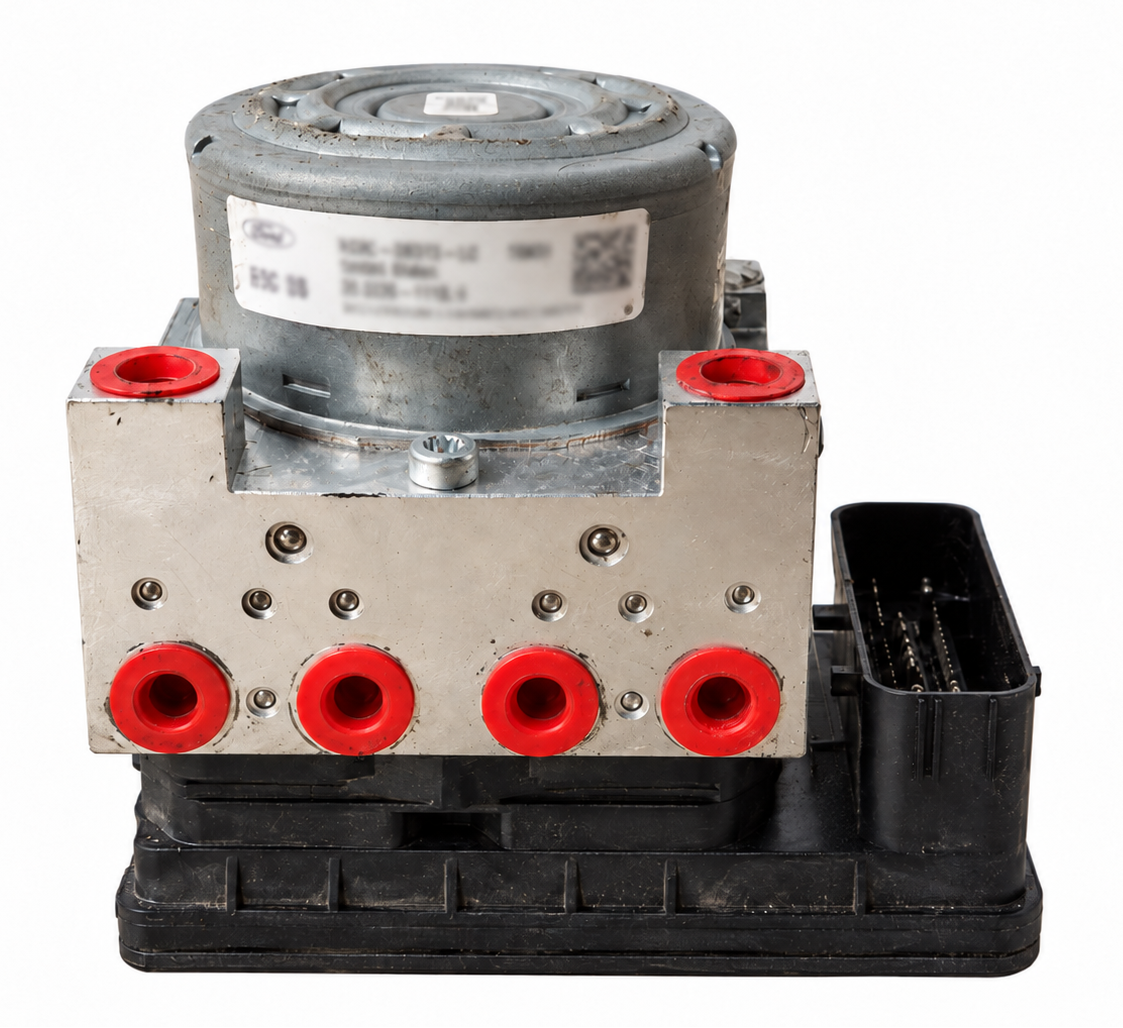 Used OEM 2019 Ford Fusion ABS Module & Pump Assembly | 1.5L Without Adaptive Cruise - Front View