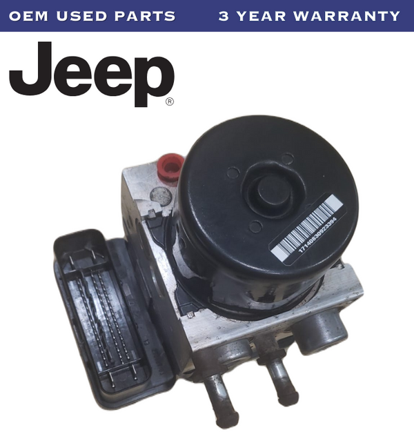 Used 2010 Jeep Wrangler ABS Control Module Complete Assembly