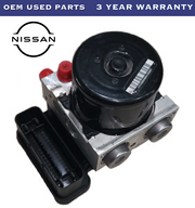 2013 Nissan Titan ABS Module Actuator & Pump Assembly, Anti-Lock Brake System, (Vehicle Dynamic Control), 159.5" WB, 4X2