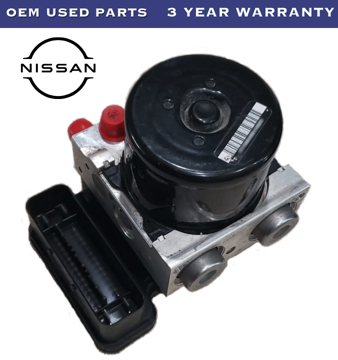 2013 Nissan Titan ABS Module Actuator & Pump Assembly, Anti-Lock Brake System, (Vehicle Dynamic Control), 159.5" WB, 4X2